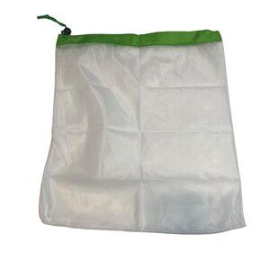 Mesh Produce Bag Reusable Grocery Fruit‎ Vegetable Green White Eco